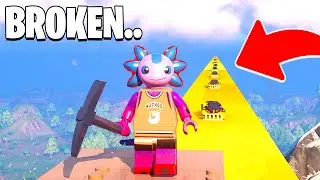 The MEGA BRIDGE! | Best Way to Travel In Lego Fortnite..