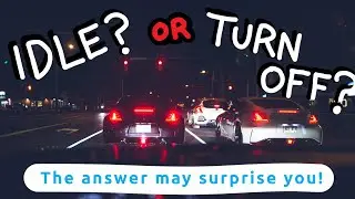 Should you turn your car off at Red Lights? | Related Rates
