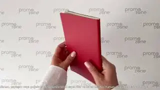PZ2217 - 13x21cm Termo Deri Terzi Dikişli Yumuşak Kapaklı Tarihsiz Defter, 80Sayfa 80gr. Çizgili