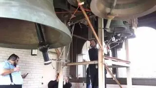 Bell ringing at St  Alexander Nevsky Eastern American Diocese ROCOR