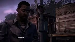 The Walking Dead Game Season 1 Cutscene (If you didn't take the Map of the Train routes in)Episode 3