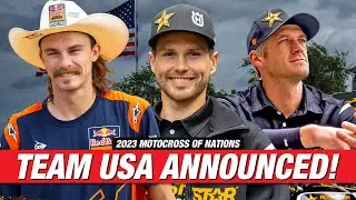 Plessinger, Hampshire, Craig to Represent USA at 2023 MXdN | Racer X Rapid News