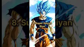 Top 10 Best Transformation Of Saiyans 