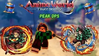 Tanjiro Is A Crazy Progressive Unit In Anime World Tower Defense