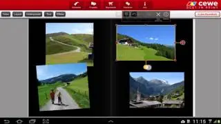 CEWE App Tipps und Tricks:  Fotos platzieren, Größe und Format festlegen