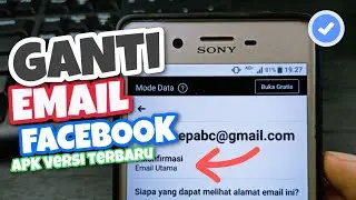 CARA MENGGANTI EMAIL FB ANDROID