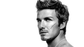 David Beckham Speed Drawing