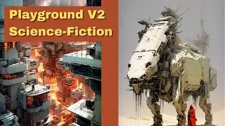 Playground V2 Slideshow: Science Fiction, more than 300 images