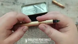 Kaweco Limited Edition Bronze Sport Fountain Pen - Unboxing & Writing, Comparison to the Brass Sport