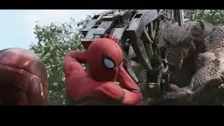 Spider man entry in Avengers Infinity war in Hindi comedy scene