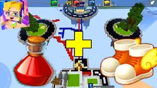Blockman GO - 🧪Ninja boots + Jumping Potion🧪in BED WARS