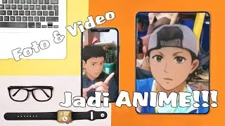 Cara anti ribet edit foto dan video menjadi ANIME❗❗❗