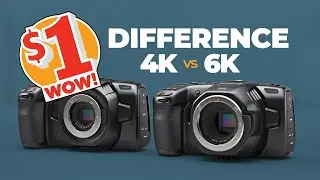 Blackmagic Pocket 4K vs 6K – $1 Difference Which Should You Buy?