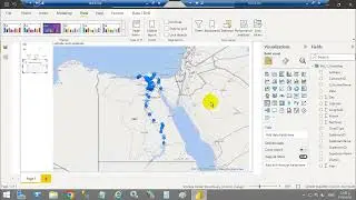 Power BI | Map | الحل الأمثل للمناديب اللي بتنزل السوق تتفسح
