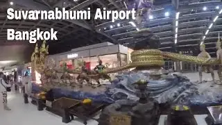 Suvarnabhumi Airoport Bangkok Thailand is busiest airport of Thailand