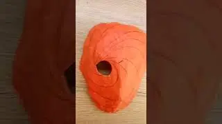 Тоби маска из папье-маше своими руками/аниме манга Наруто