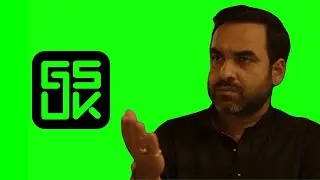 Bhosdike - Pankaj Tripathi (Mirzapur) | GSUK — Copyright Free Green Screen