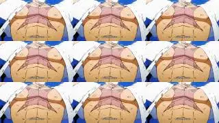 Luffy Muscle Muscle Muscle but they're stacking