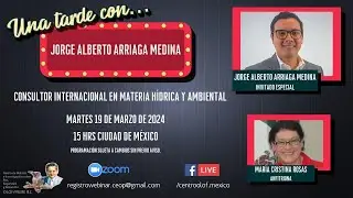 Una tarde con... Jorge Arriaga Medina