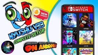 🔥 NYUSHU EMULATOR ANDROID V33 - SETUP/NEW SETTINGS/GAMEPLAY TEST | BEST NINTENDO SWITCH EMULATOR