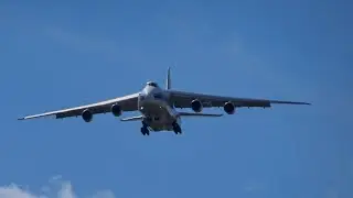 Volga-Dnepr Antonov AN-124-100 Landing Billings