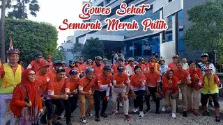 Gowes Sehat Semarak Merah Putih