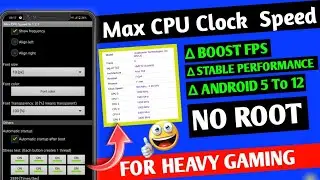🔥How To Overclock Your CPU For Gaming & Performance | Boost FPS & Fix Lags | Overclock | No Root