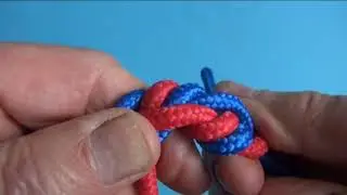 Узел Плетенка (Sennit) два  её  изотопа и  перекрещенная модификация