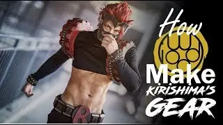 How to make Kirishima's Gear [My Hero Academia Cosplay Tutorial]
