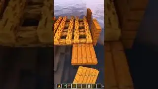 How to make a raft in Minecraft 🛶😀 minecraftmemes hacks