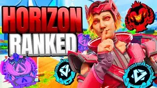 High Level Horizon Ranked Gameplay - Apex Legends