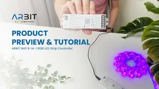 ARBIT 5 in 1 RGB LED Strip Controller | Preview & Tutorial