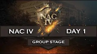 AOE 2 - $50.000 NAC 4 - Day 1 - Group Stage (part 1 car bug )