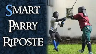 Parry Riposte with Mezzano - HEMA Longsword Techniques