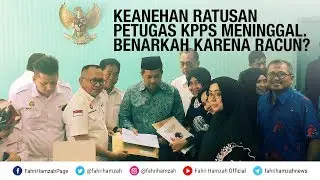 Keanehan Meninggalnya Ratusan Petugas KPPS ~ Laporan Investigasi Dokter