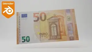 [TUTO Blender] Comment Modéliser un Billet Ultra Réaliste en Quelques Minutes