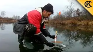 ЩУКА КЛЕВАЛА НЕОХОТНО. ЗАТО ОКУНЬ... С ЖЕРЛИЦАМИ ЗА ЩУКОЙ.  ГВОЗДЕКУБИК НА ОКУНЯ.РЫБАЛКА В БЕЛАРУСИ.