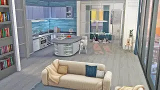MODERN LUXE APARTMENT (122 Hakim House)🌆 Sims 4 Speed Build Stop Motion (NO CC)