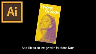 Add Life to an Image with Halftone Dots | Adobe Illustrator