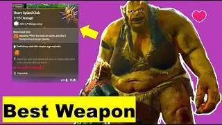 2nd BEST blunt WEAPON glitch for Act 1 of Baldur's Gate 3. #baldursgate3