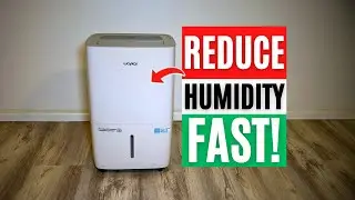 Conquer Humidity QUICKLY & QUIETLY (To Prevent Mold) - Waykar 120 Pint Dehumidifier
