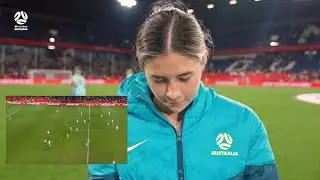 Kyra Cooney-Cross reacts to 𝗧𝗛𝗔𝗧 goal 🚀😮‍💨