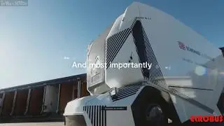 Электрогрузовик Einride T-Pod впервые самостоятельно выехал на дороги общего пользования