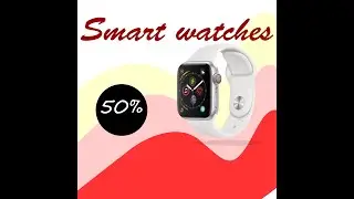 smart watch poster in photoshop | adobe  photoshop training | Minal Fatima