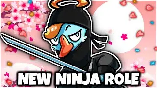 NEW NINJA ROLE = EZ WINS!! (Crazy Double Kills) | Goose Goose Duck (ft. Cartoonz, Ria, & More)
