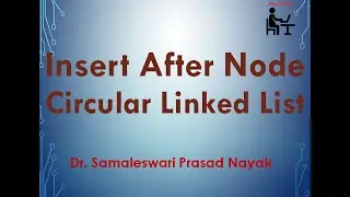 45. Insert after given node in circular linked list