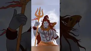 Babam bam.. Mahadev 🤍 #status #subscribe #viral #shiva #shivratri #shorts #digitalart #drawing
