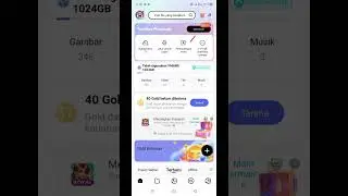 cara melihat daftar unduhan di terabox