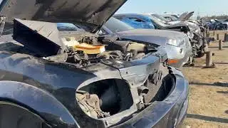 Как выглядит авторазборка в США.