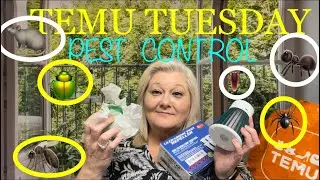 TEMU TUESDAY 10 - PESTS BE GONE!